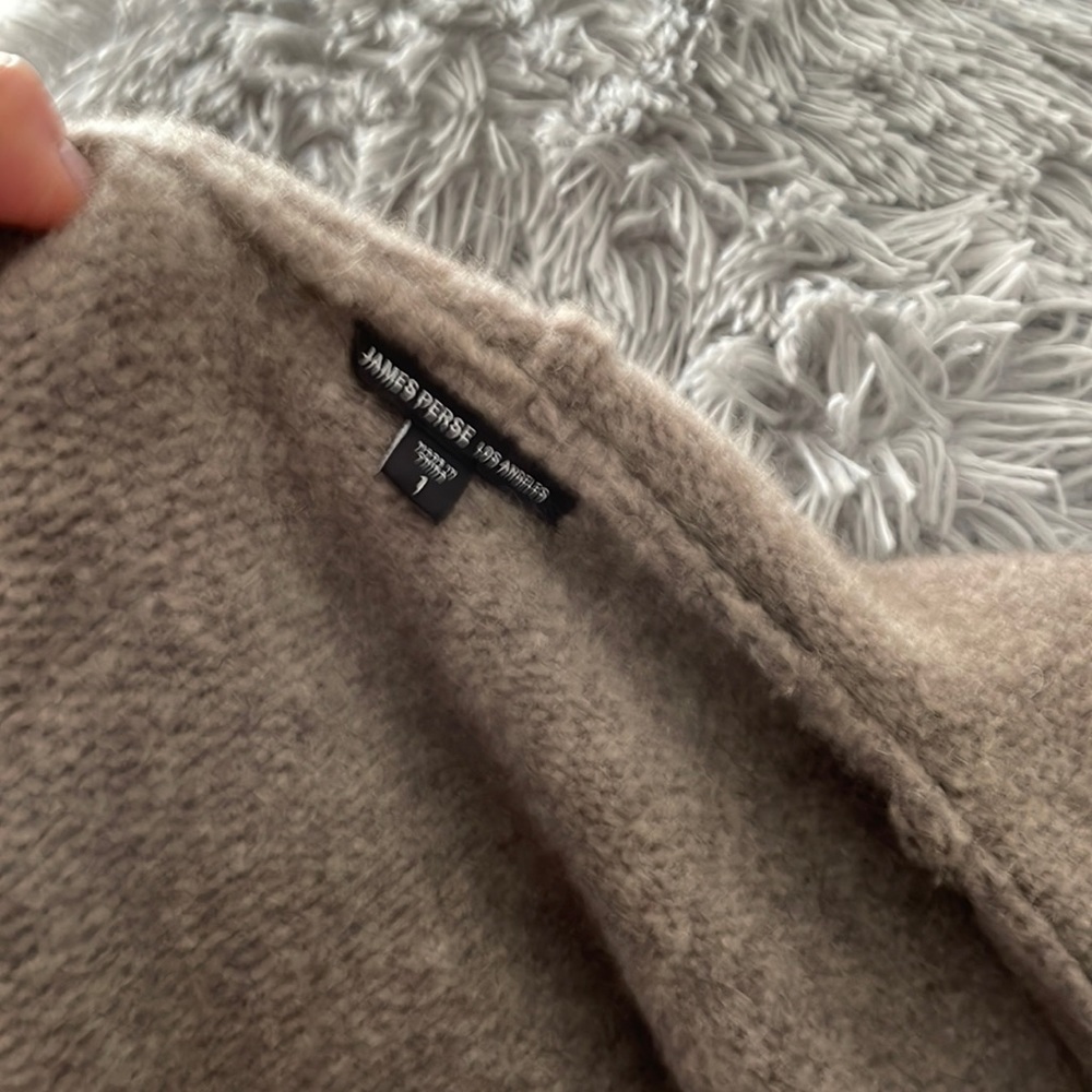 James Perse sweater coat